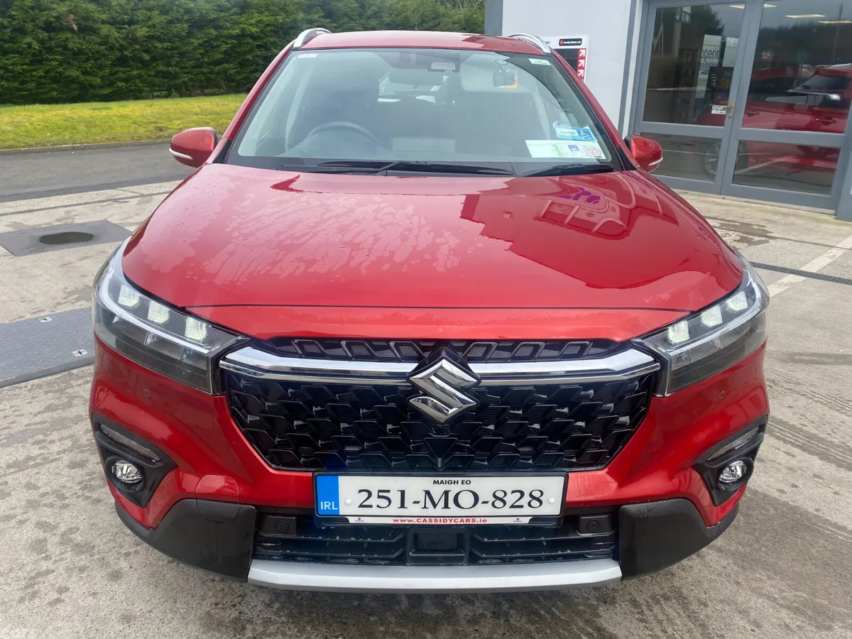 Suzuki SX4 SUV, Petrol Hybrid, 2025, Red