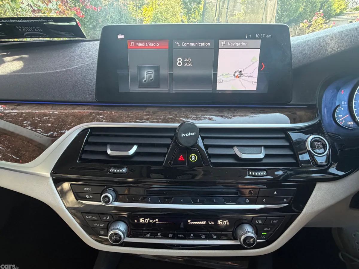 BMW 5-Series Saloon, Diesel, 2017, Blue
