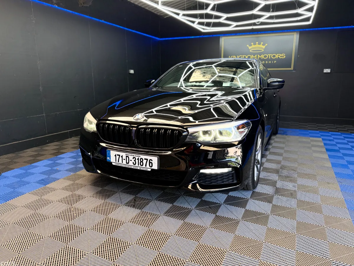 BMW 5-Series Saloon, Diesel, 2017, Black