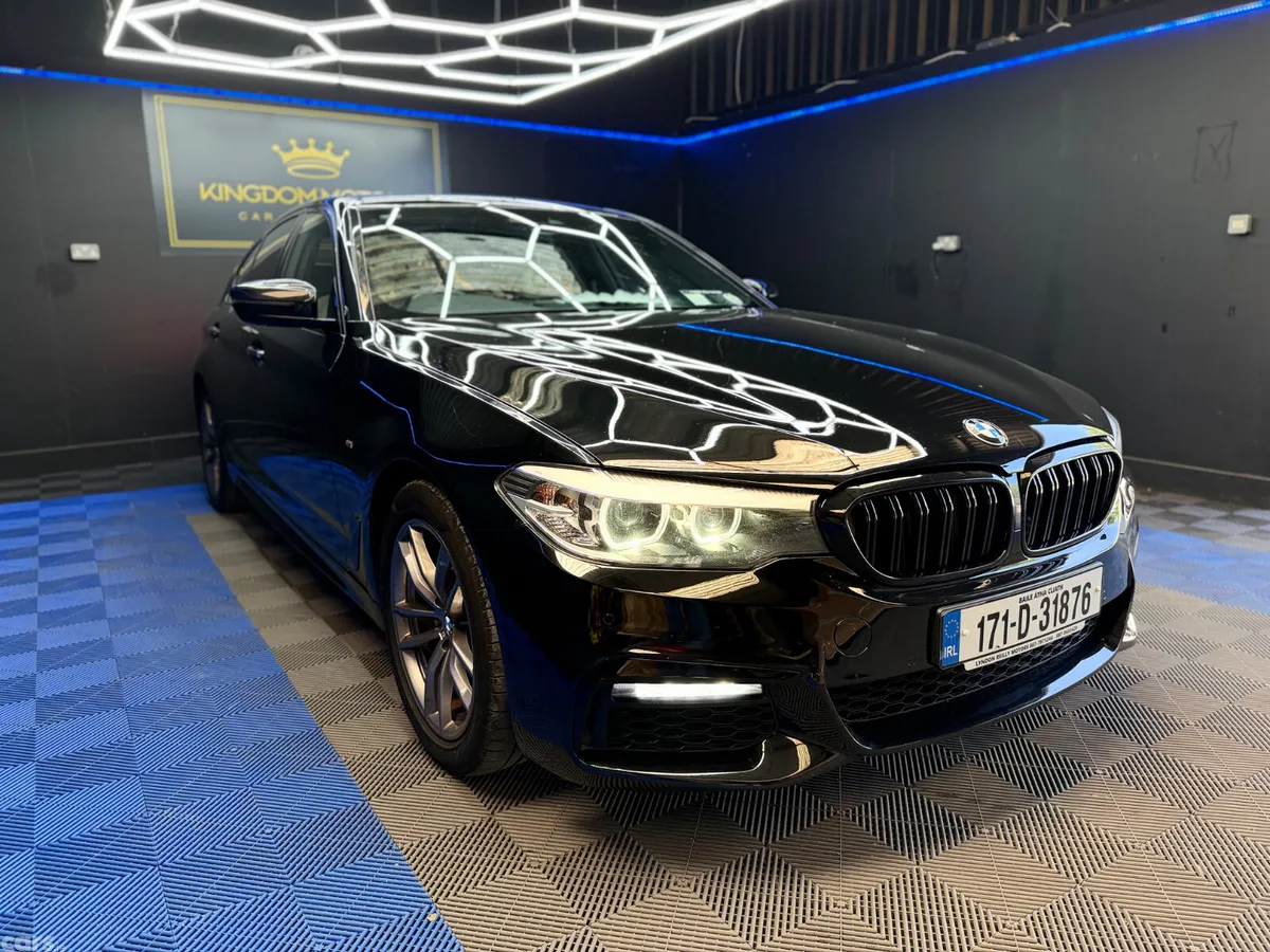 BMW 5-Series Saloon, Diesel, 2017, Black