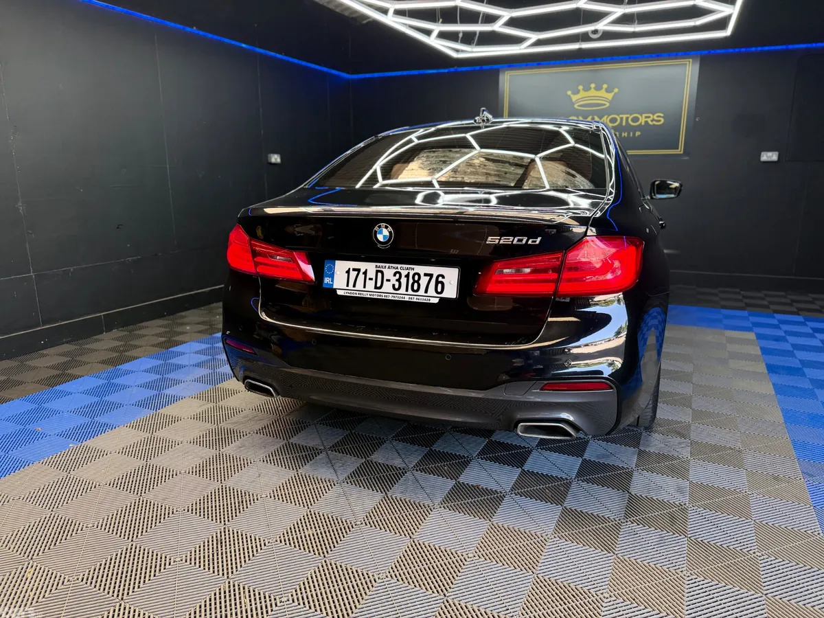 BMW 5-Series Saloon, Diesel, 2017, Black