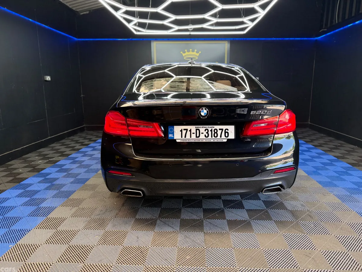 BMW 5-Series Saloon, Diesel, 2017, Black