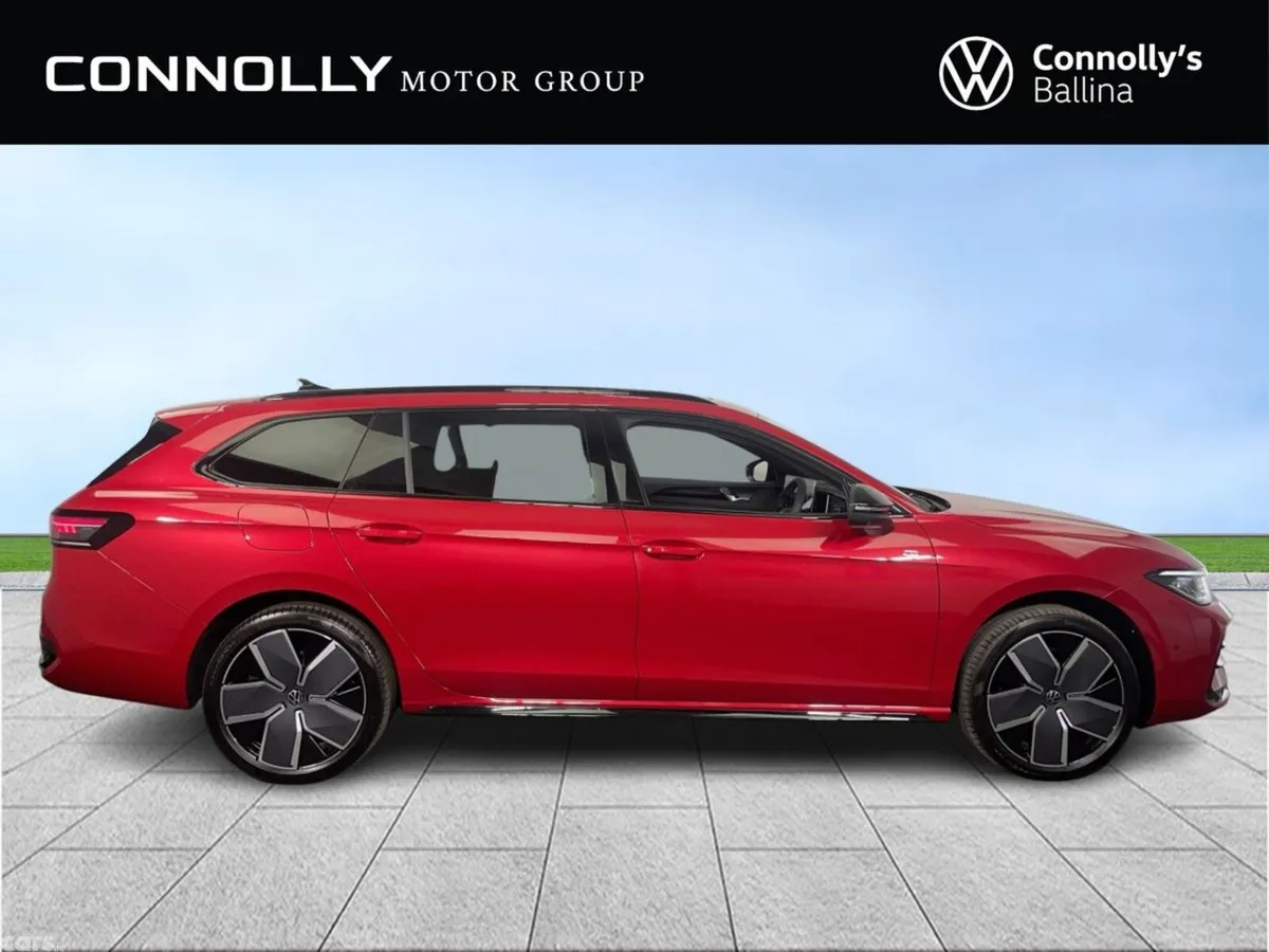 Volkswagen Passat Estate, Petrol Plug-in Hybrid, 2026, Red