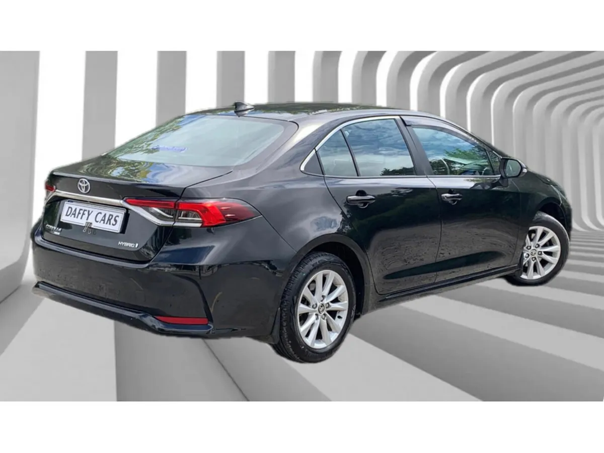 Toyota Corolla Saloon, Petrol Hybrid, 2023, Black