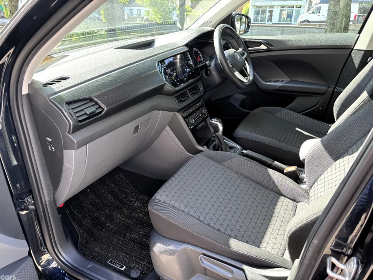 Volkswagen T-Cross Hatchback, Petrol, 2020, Black