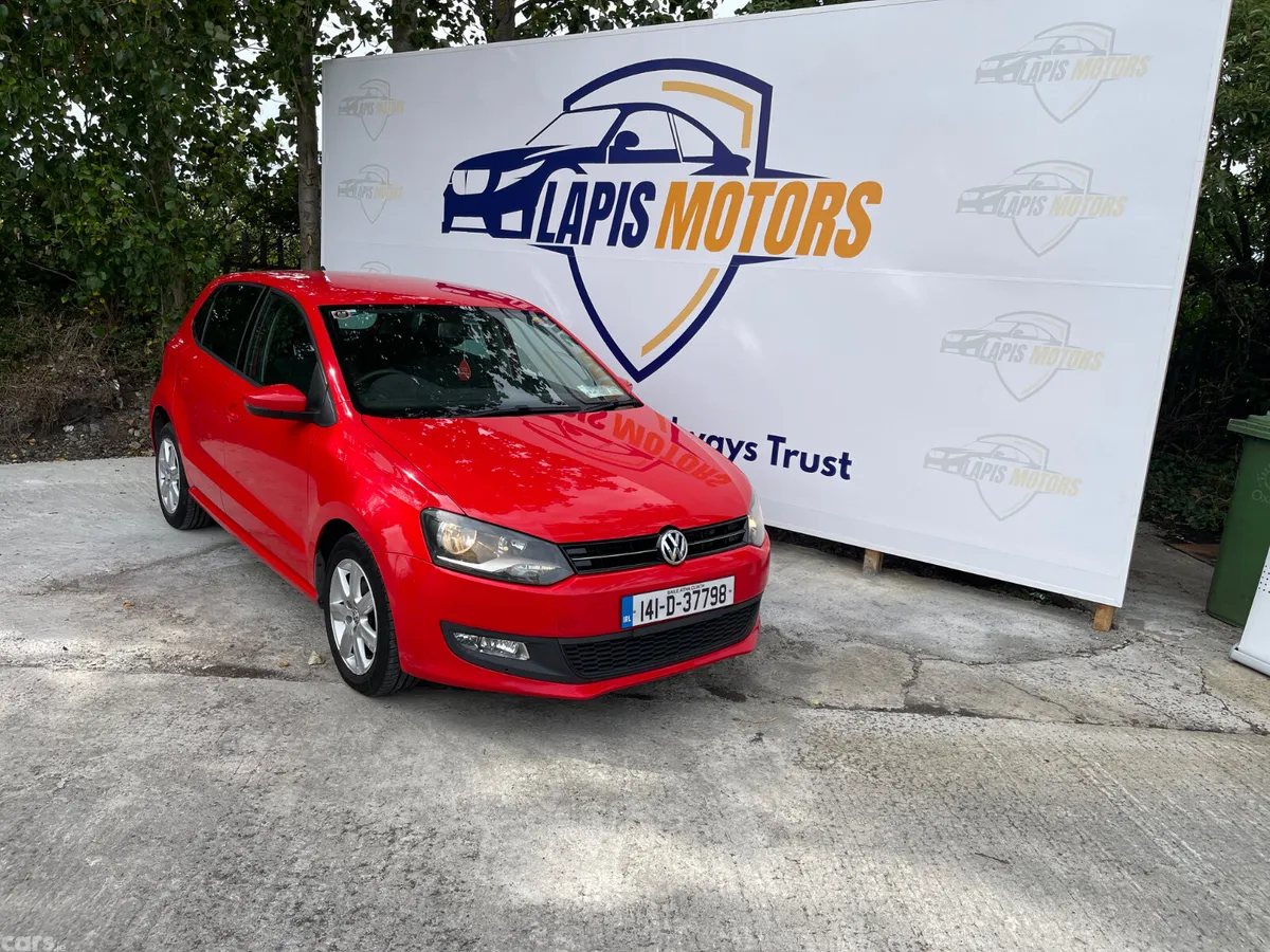 Volkswagen Polo Hatchback, Diesel, 2014, Red