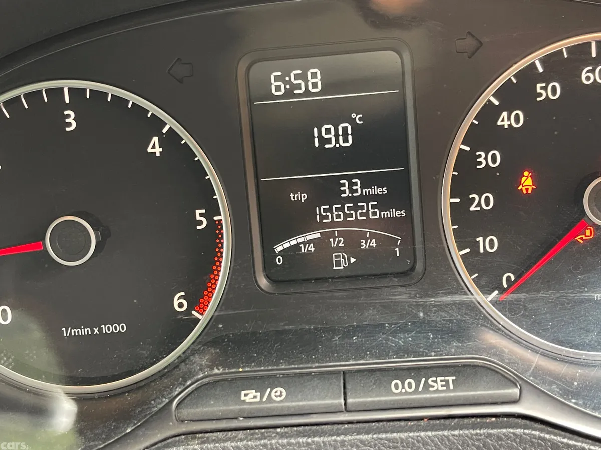 Volkswagen Polo Hatchback, Diesel, 2014, Red
