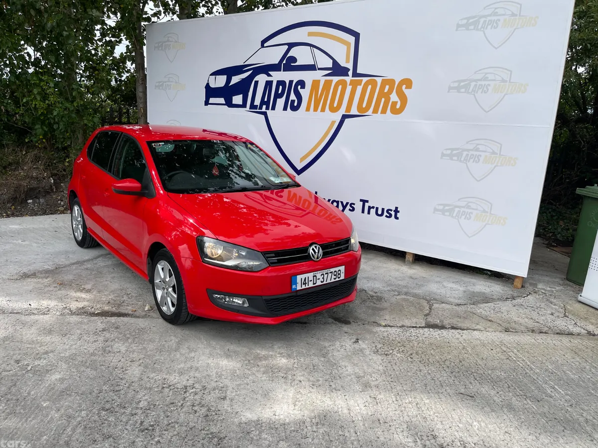 Volkswagen Polo Hatchback, Diesel, 2014, Red