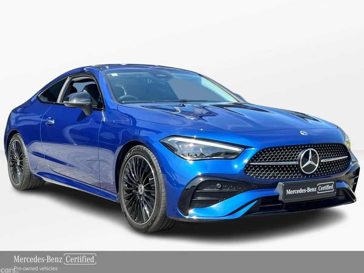 Mercedes-Benz CLE Coupe, Diesel Hybrid, 2026, Blue