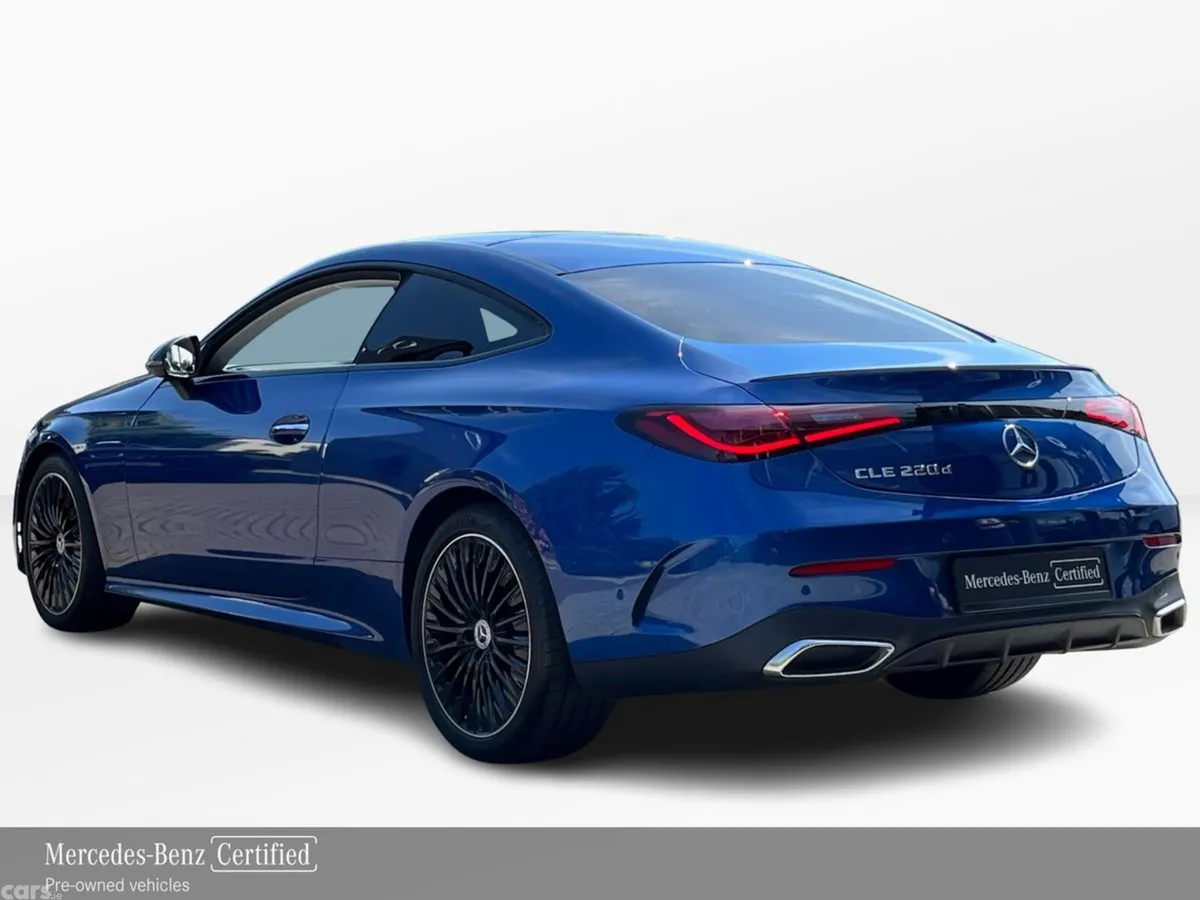 Mercedes-Benz CLE Coupe, Diesel Hybrid, 2026, Blue