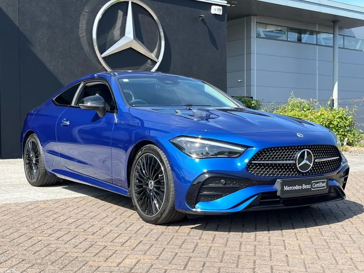 Mercedes-Benz CLE Coupe, Diesel Hybrid, 2026, Blue