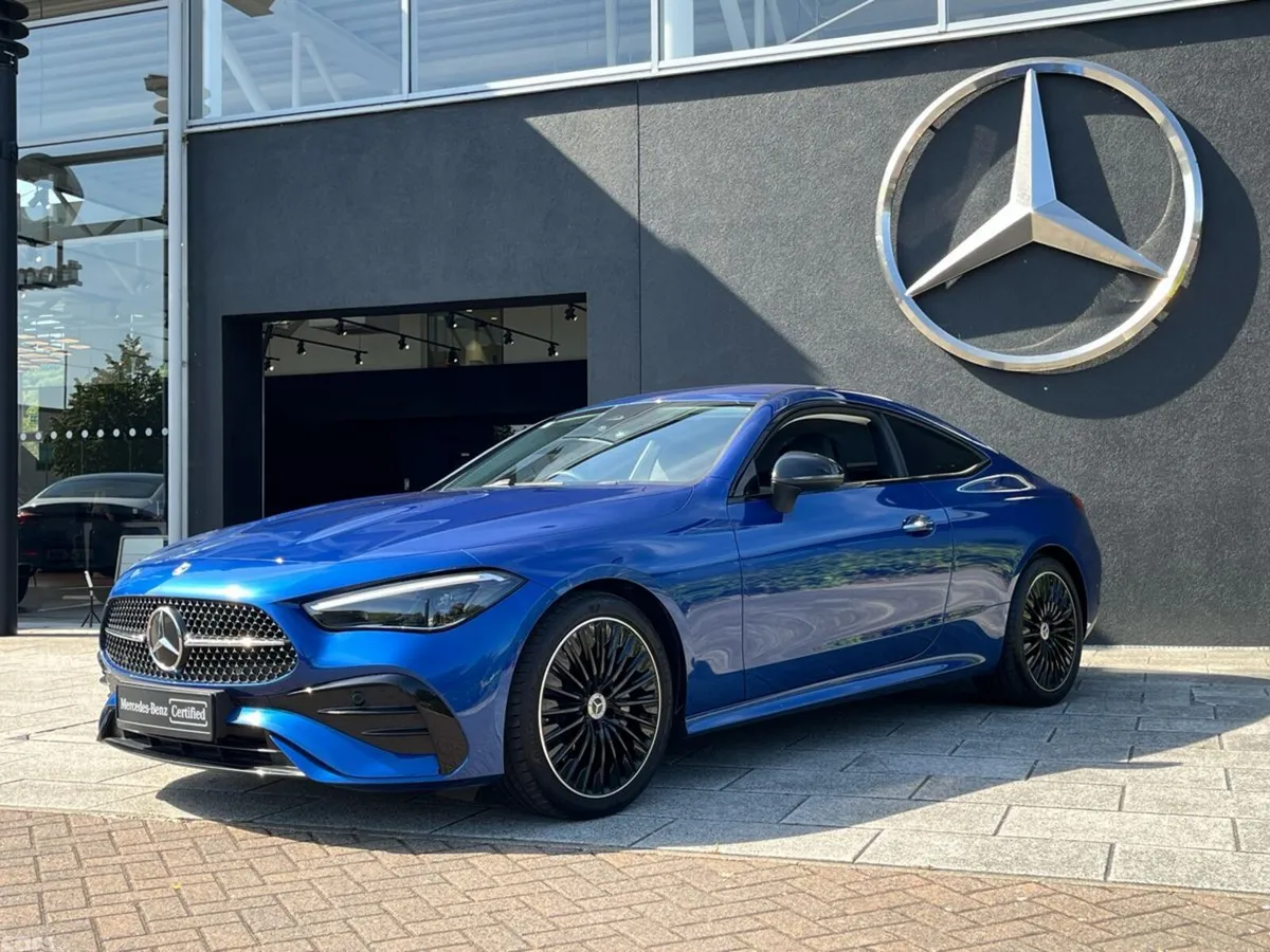 Mercedes-Benz CLE Coupe, Diesel Hybrid, 2026, Blue