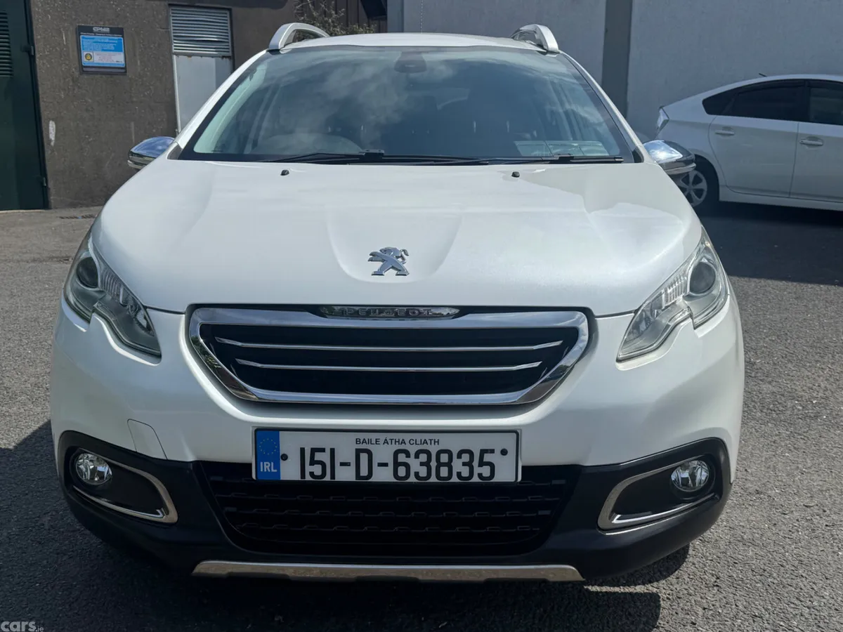 Peugeot 2008 SUV, Petrol, 2015, White