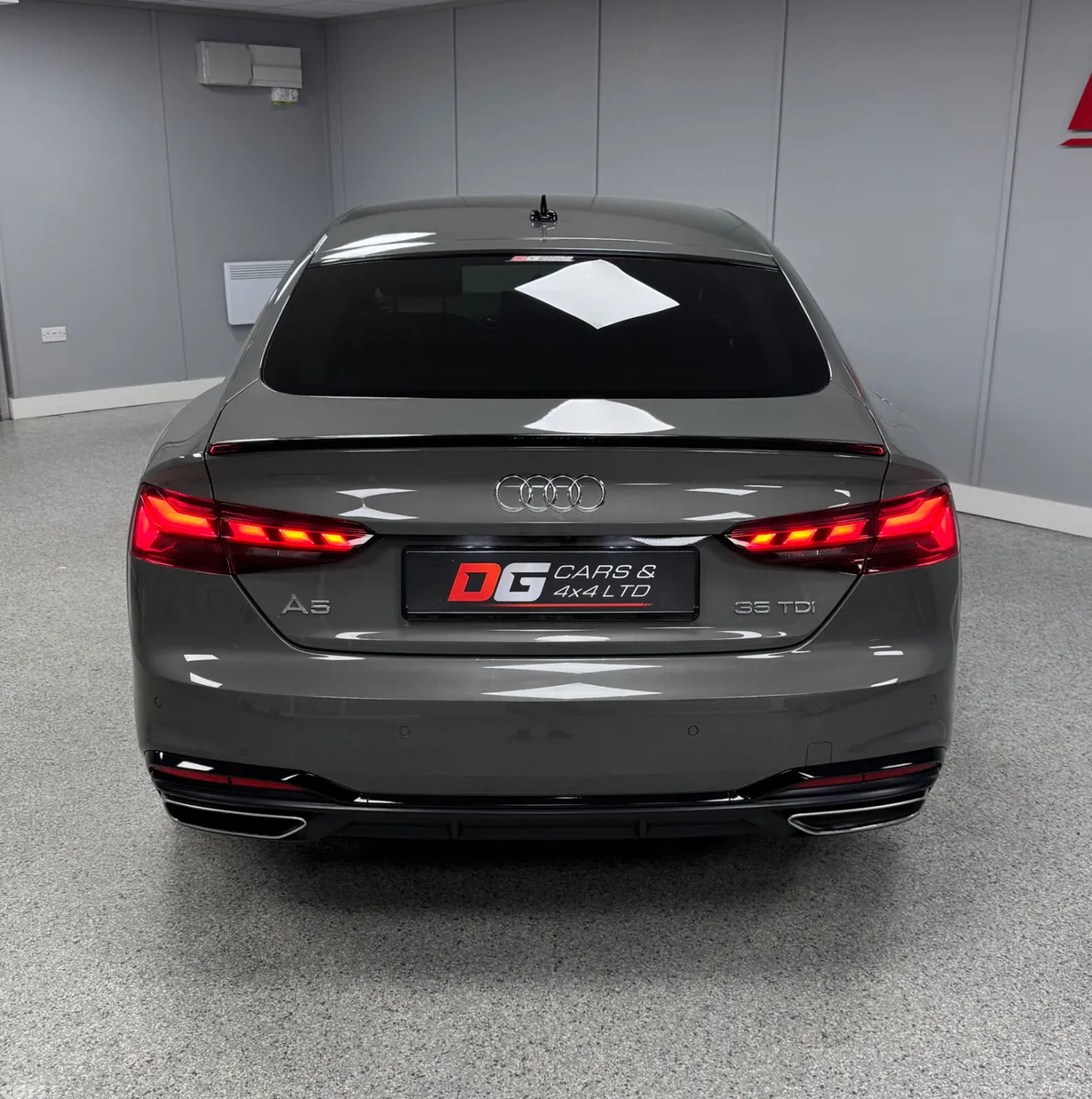 Audi A5 Coupe, Diesel Hybrid, 2022, Grey