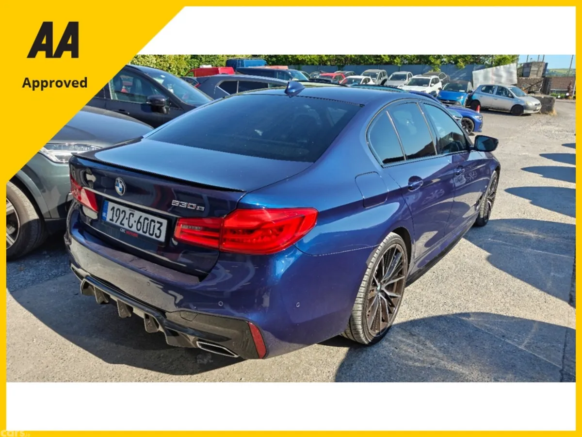 BMW 5-Series Saloon, Petrol Plug-in Hybrid, 2019, Blue