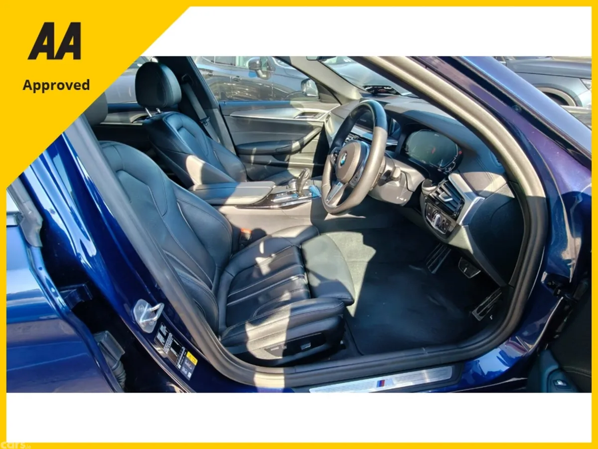BMW 5-Series Saloon, Petrol Plug-in Hybrid, 2019, Blue