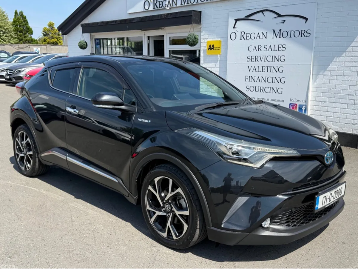 Toyota C-HR Hatchback, Petrol Hybrid, 2017, Black