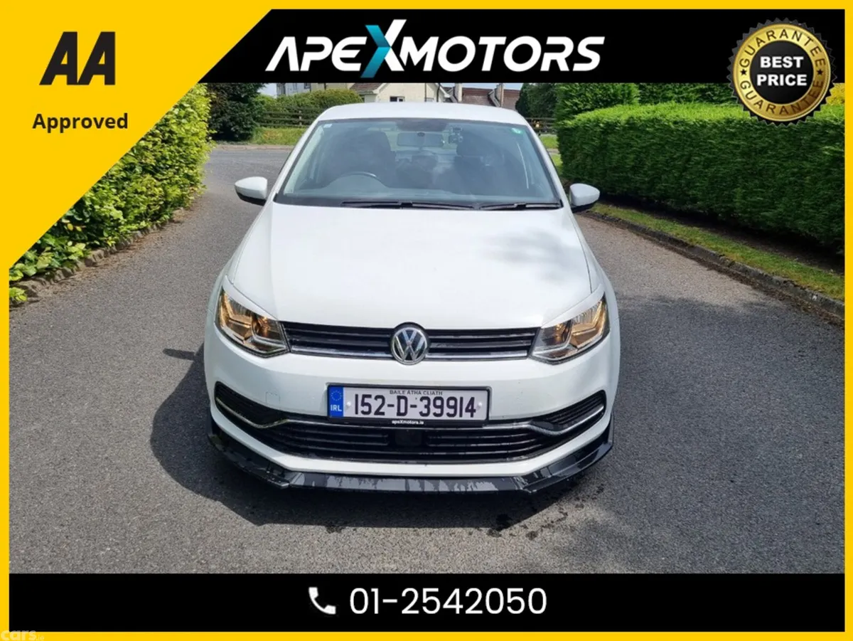 Volkswagen Polo Hatchback, Petrol, 2015, White