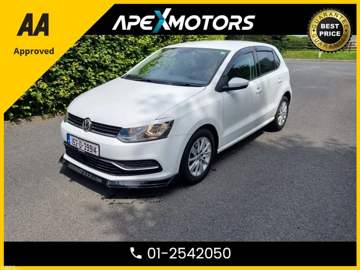 Volkswagen Polo Hatchback, Petrol, 2015, White