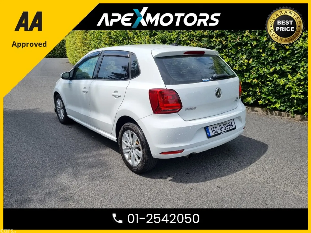 Volkswagen Polo Hatchback, Petrol, 2015, White