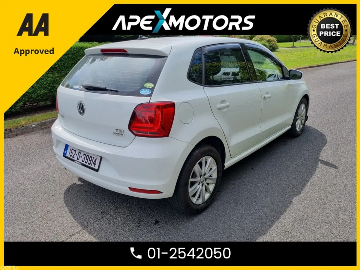 Volkswagen Polo Hatchback, Petrol, 2015, White