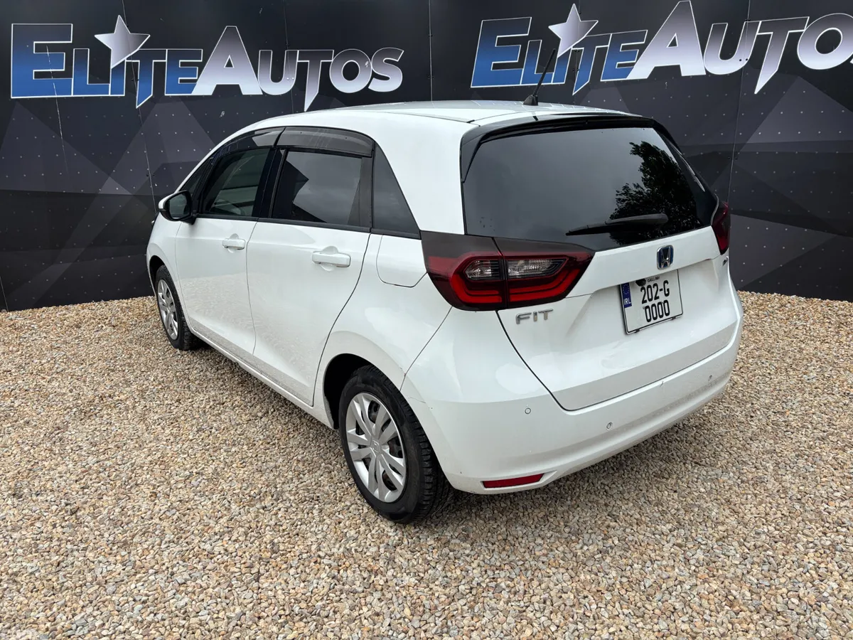 Honda Fit Hatchback, Petrol Hybrid, 2020, White