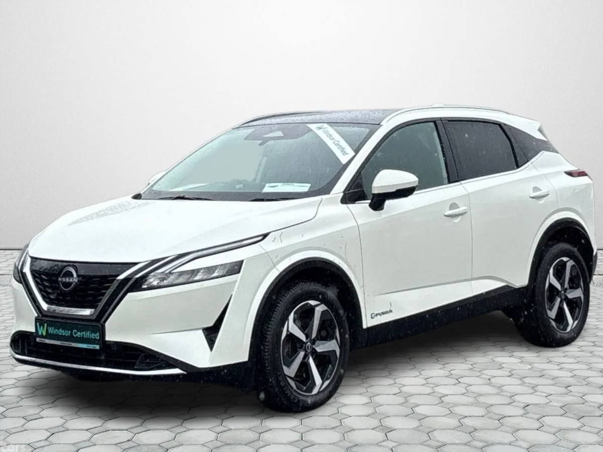 Nissan Qashqai MPV, Petrol Hybrid, 2024, White