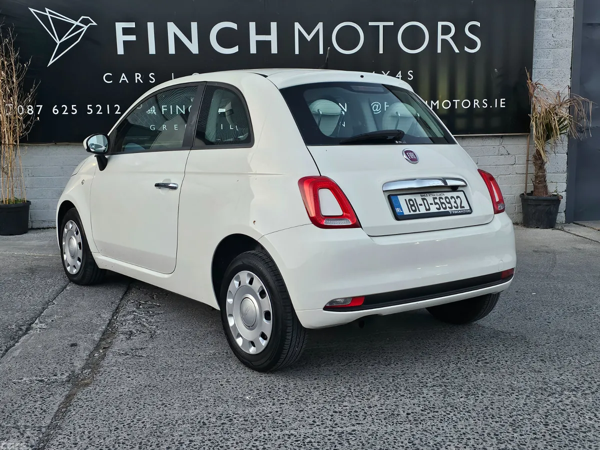 Fiat 500 Hatchback, Petrol, 2018, White