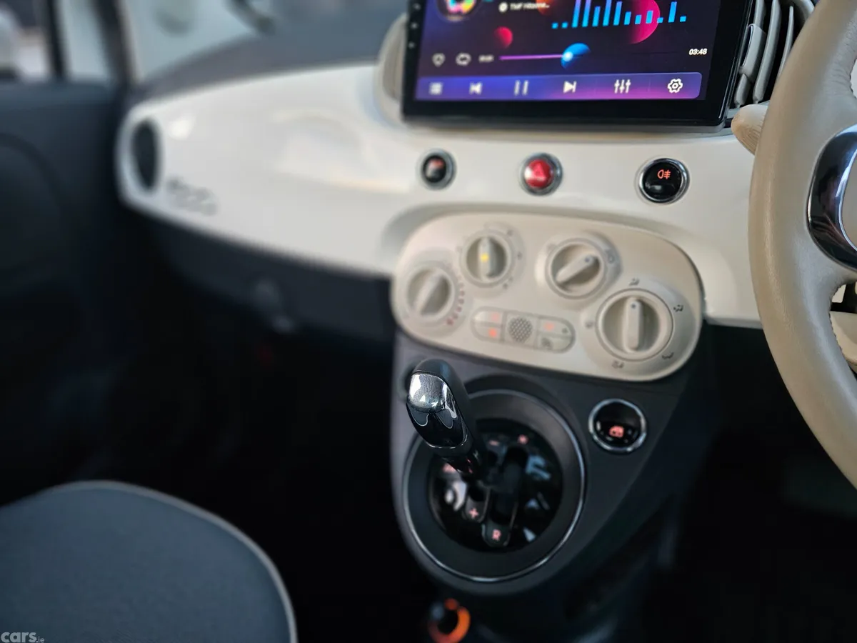 Fiat 500 Hatchback, Petrol, 2018, White