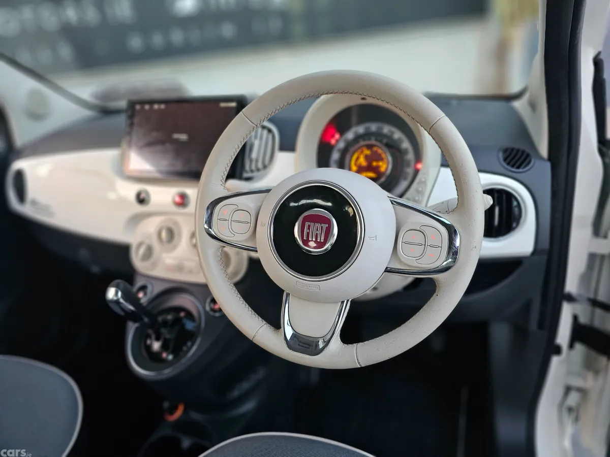 Fiat 500 Hatchback, Petrol, 2018, White