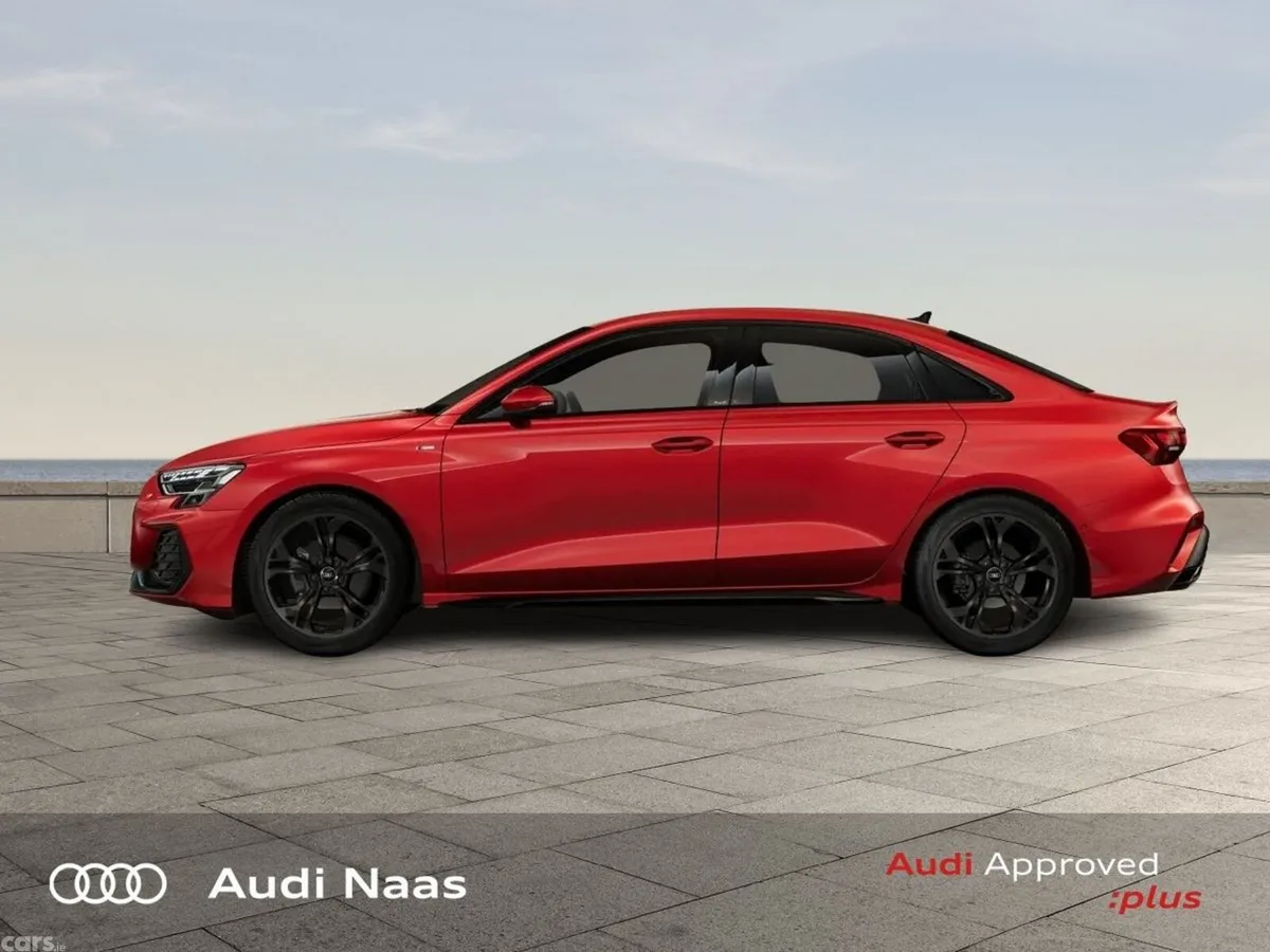Audi A3 Saloon, Petrol, 2027, Red