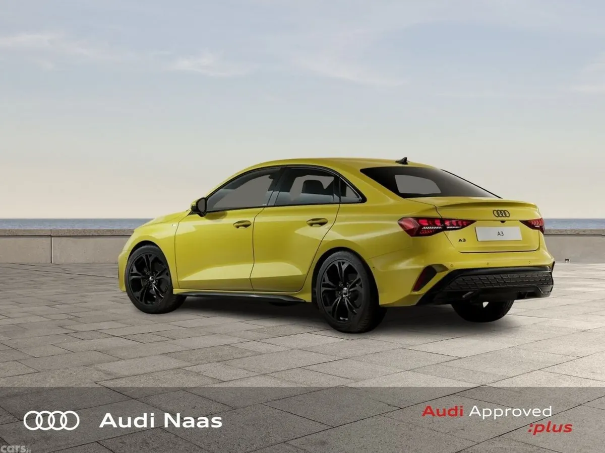 Audi A3 Saloon, Petrol, 2027, Yellow