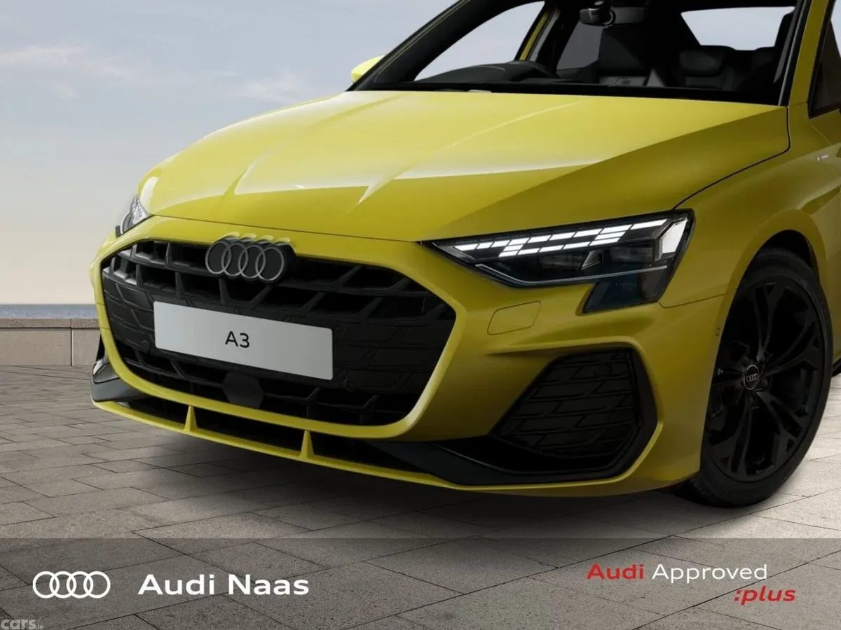 Audi A3 Saloon, Petrol, 2027, Yellow