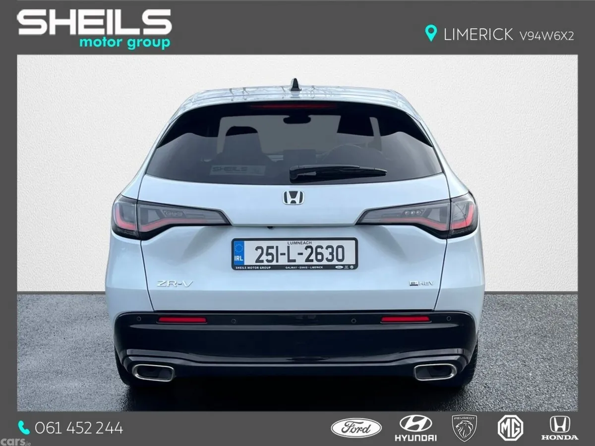 Honda ZR-V SUV, Petrol Hybrid, 2025, White