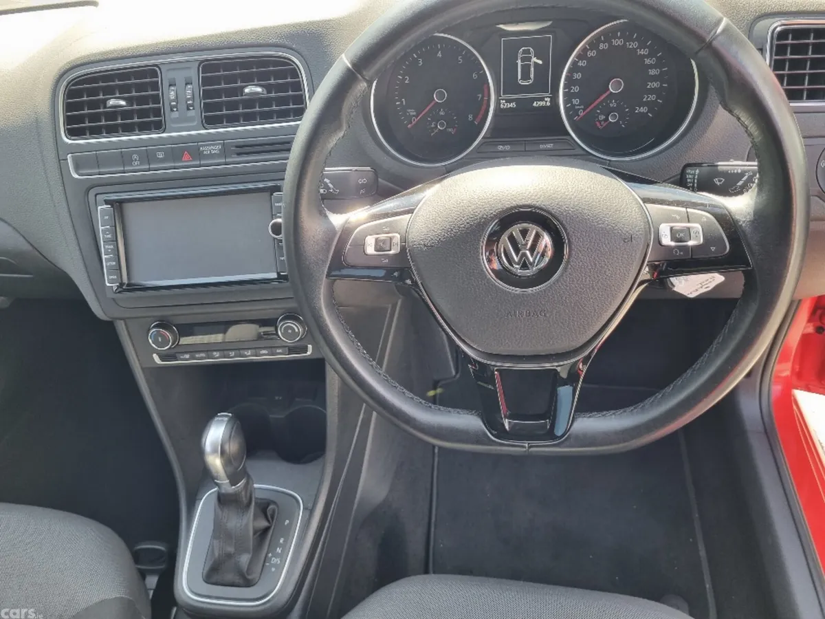 Volkswagen Polo Saloon, Petrol, 2016, Red