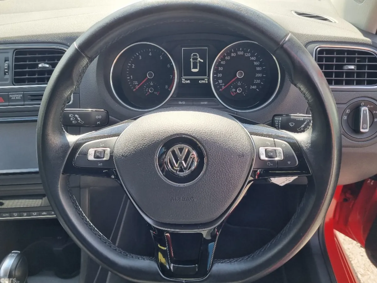 Volkswagen Polo Saloon, Petrol, 2016, Red