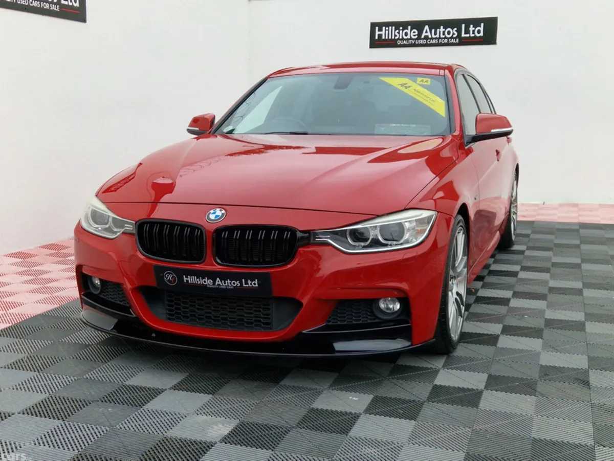 BMW 3-Series Saloon, Diesel, 2013, Red