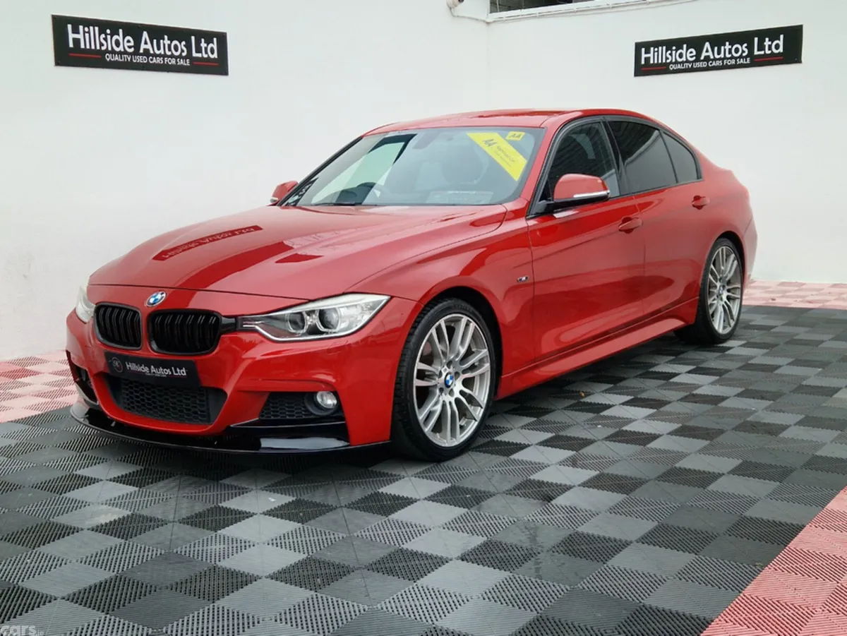 BMW 3-Series Saloon, Diesel, 2013, Red