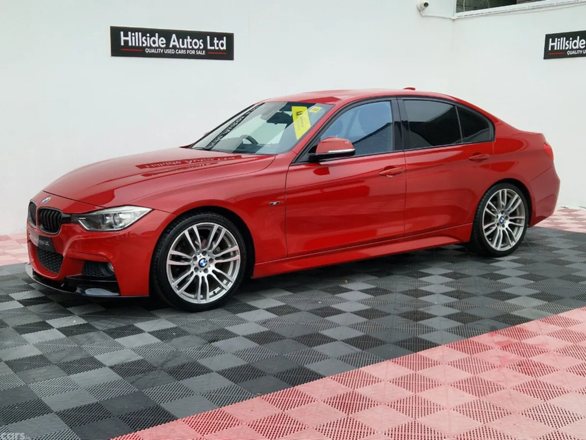 BMW 3-Series Saloon, Diesel, 2013, Red