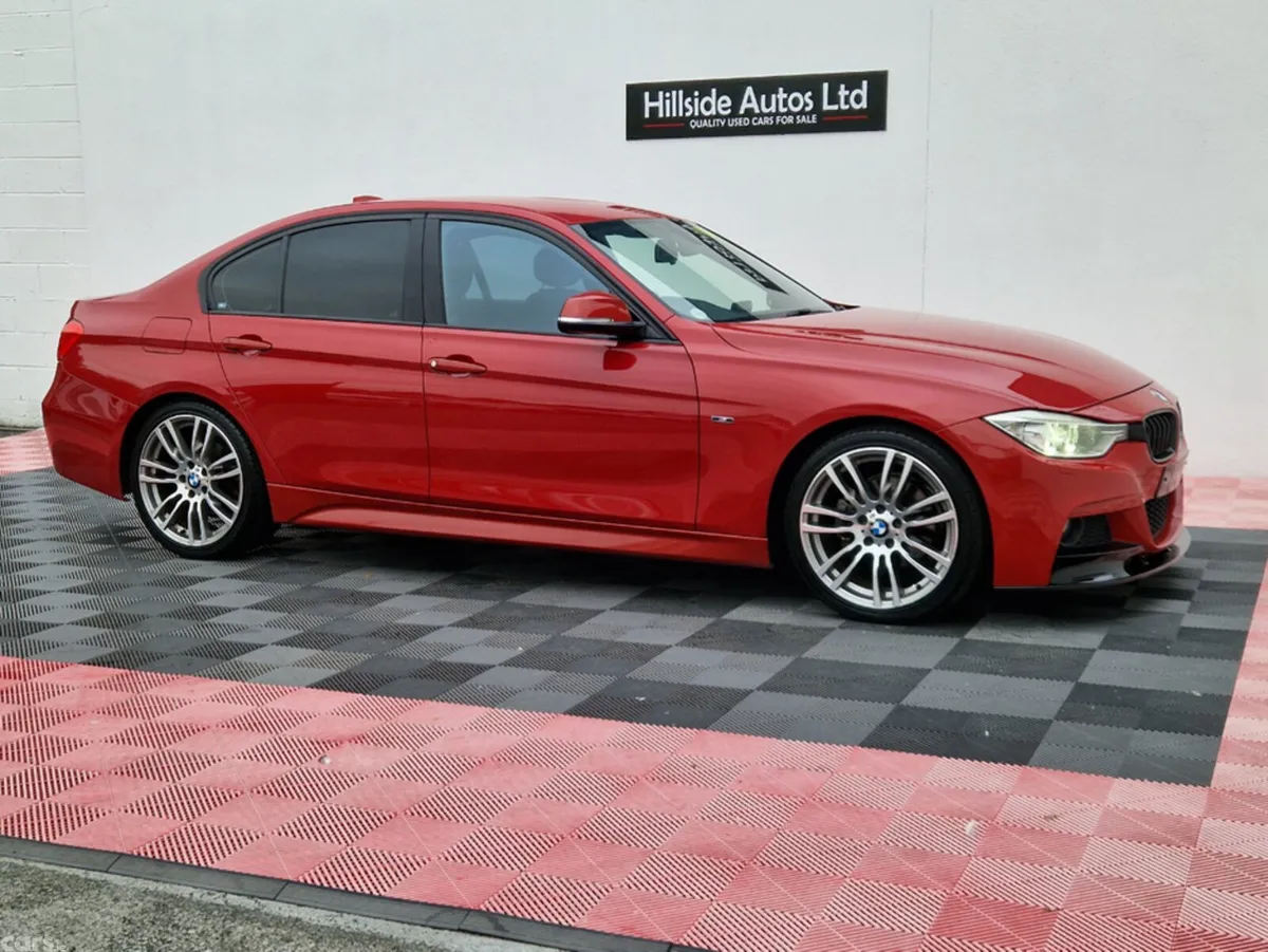 BMW 3-Series Saloon, Diesel, 2013, Red