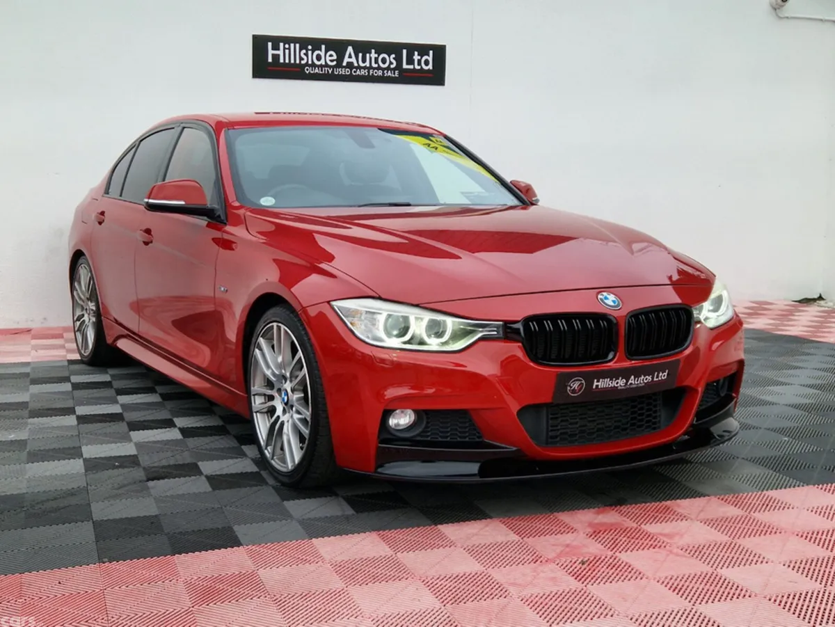 BMW 3-Series Saloon, Diesel, 2013, Red
