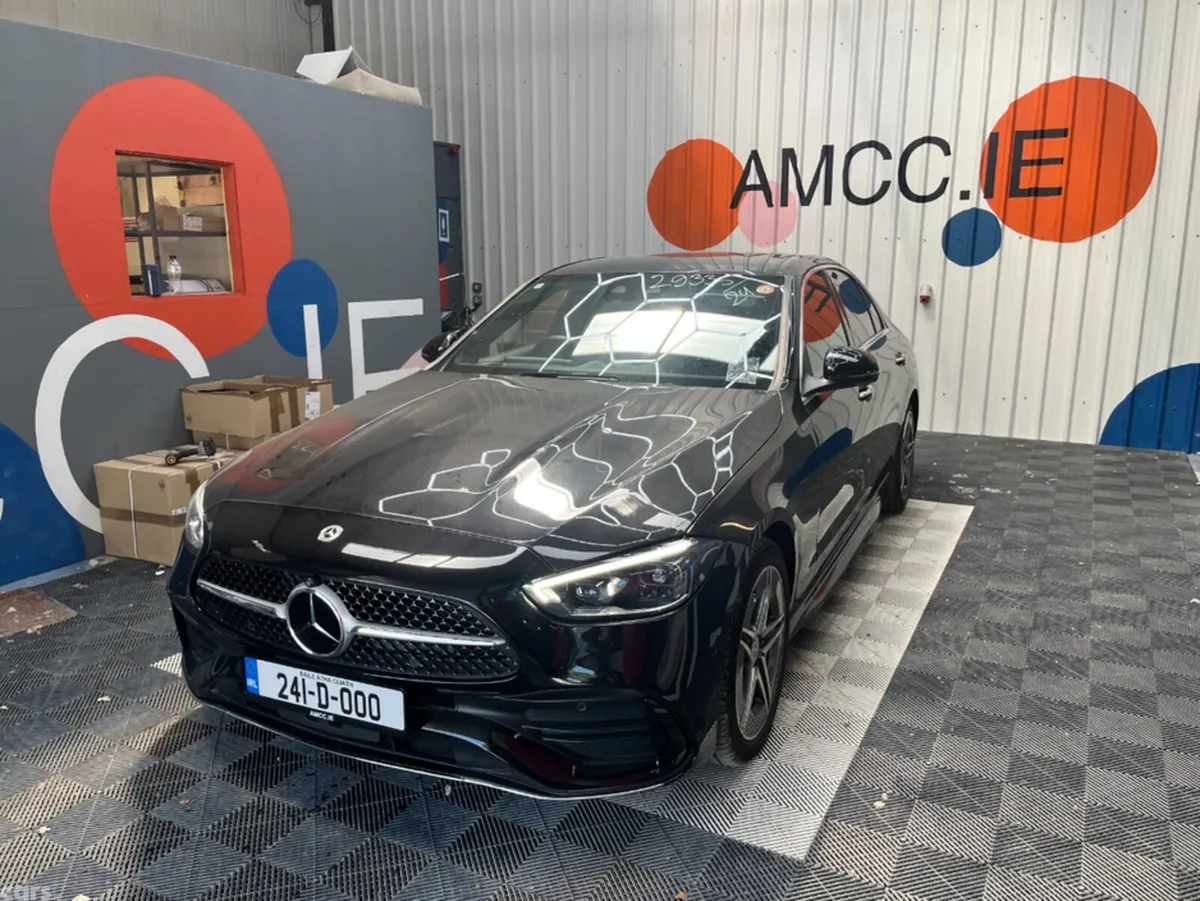 Mercedes-Benz C-Class Saloon, Petrol Plug-in Hybrid, 2024, Black