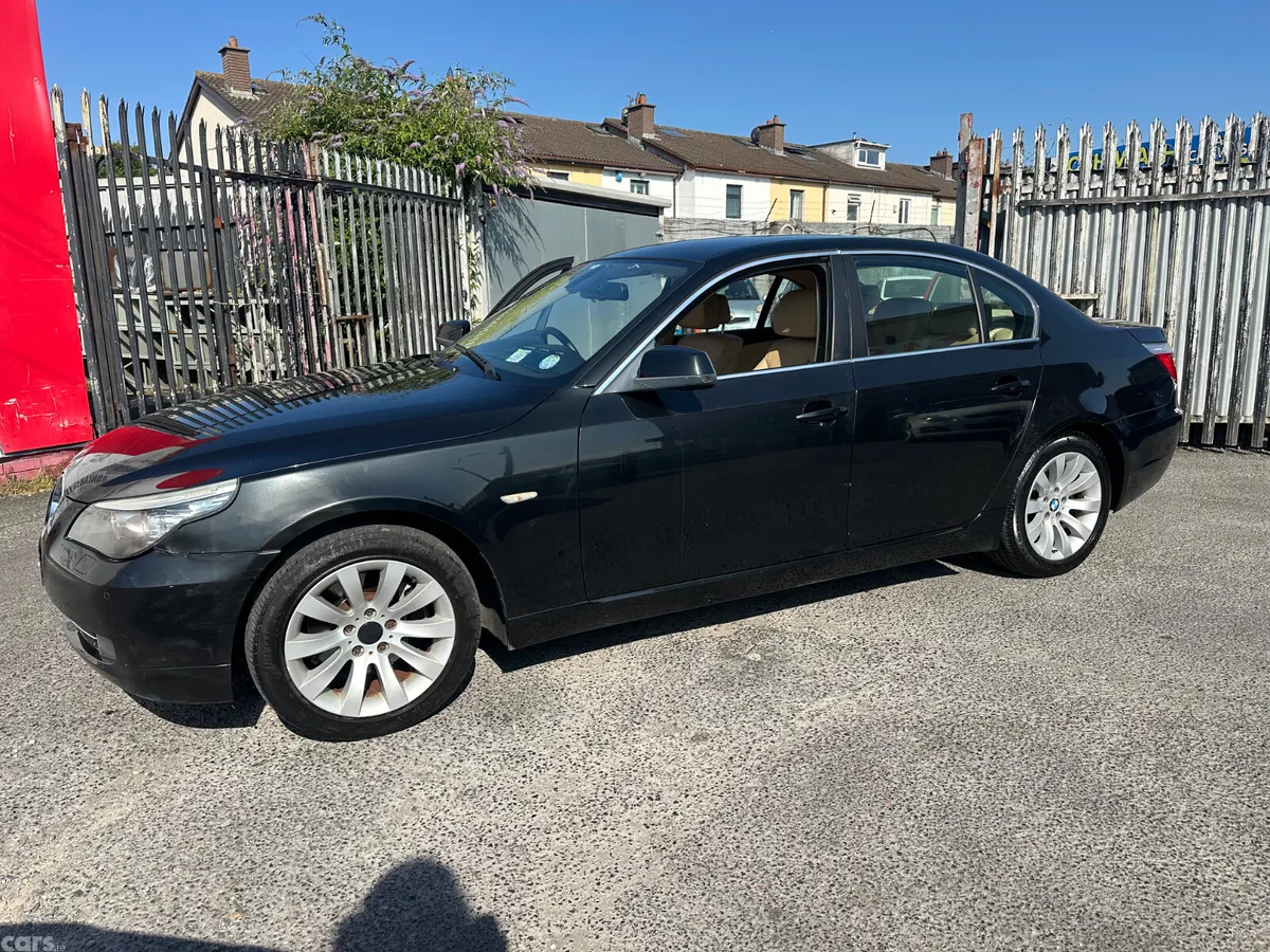 BMW 5-Series Saloon, Diesel, 2010, Black