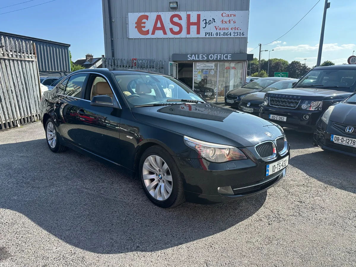 BMW 5-Series Saloon, Diesel, 2010, Black