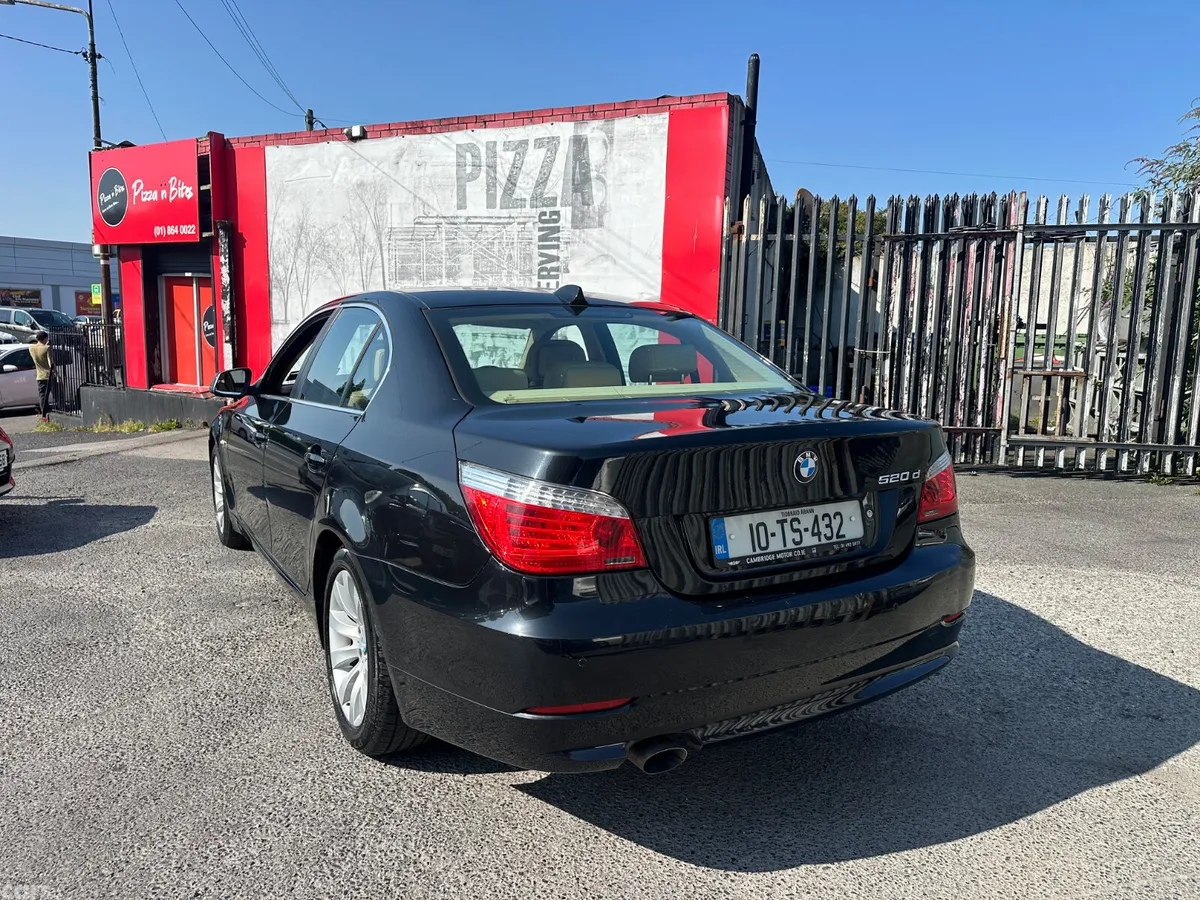 BMW 5-Series Saloon, Diesel, 2010, Black
