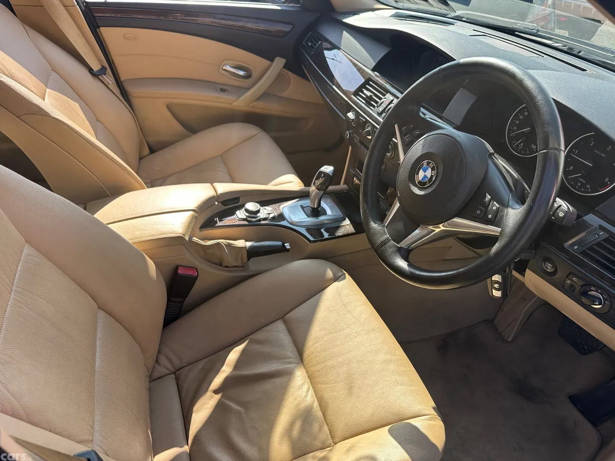 BMW 5-Series Saloon, Diesel, 2010, Black