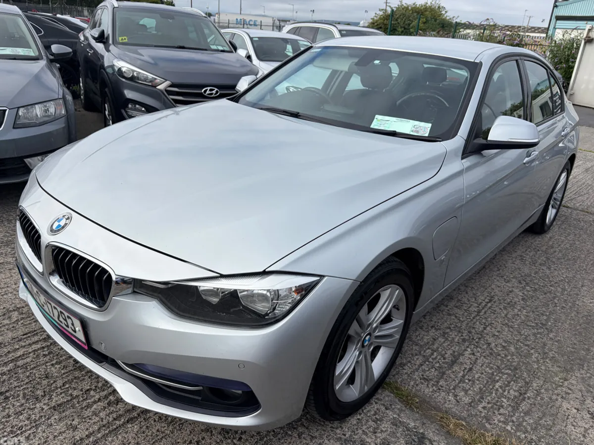 BMW 3-Series Saloon, Petrol Plug-in Hybrid, 2017, Silver