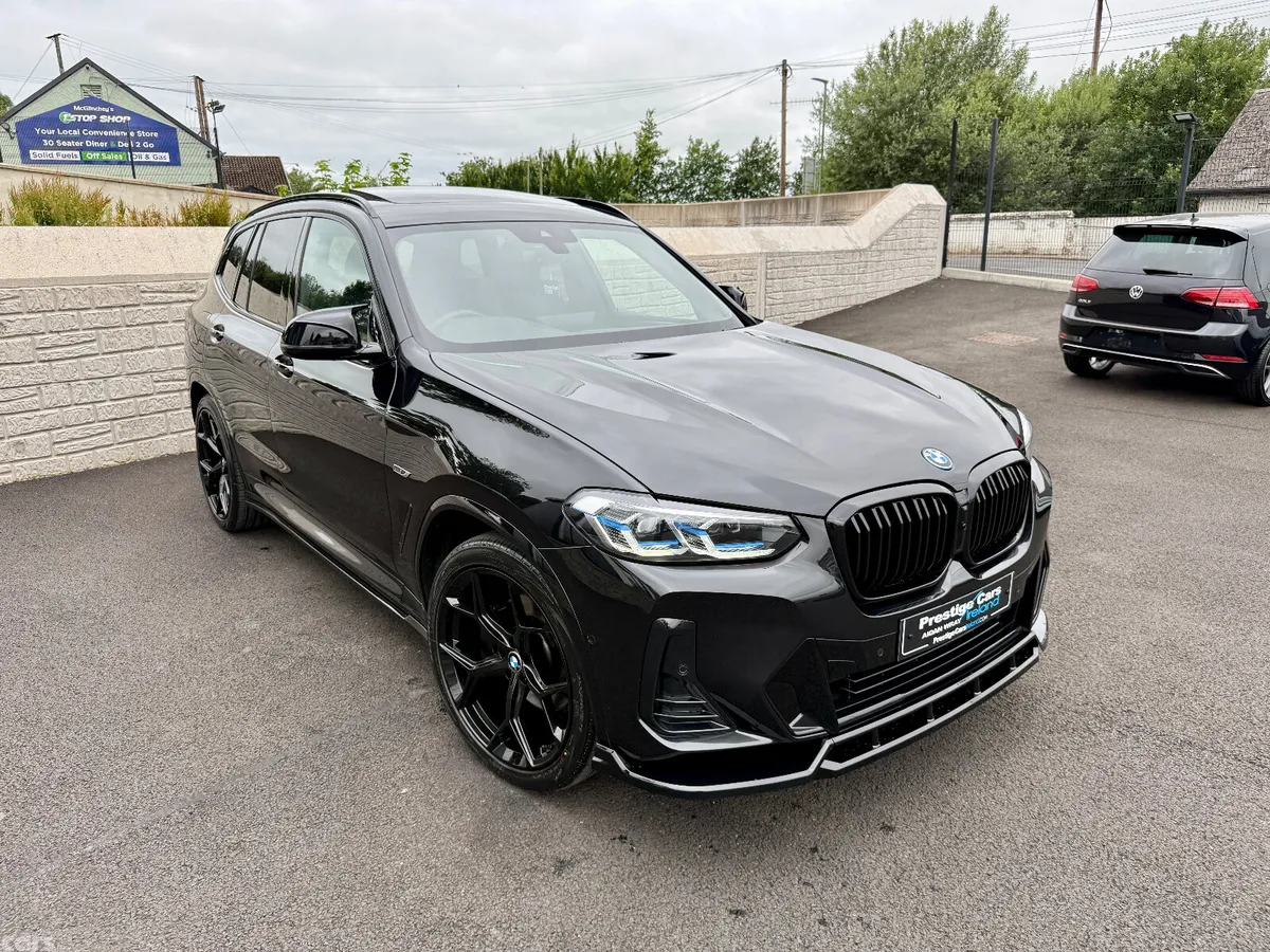 BMW X3 SUV, Petrol Hybrid, 2022, Black