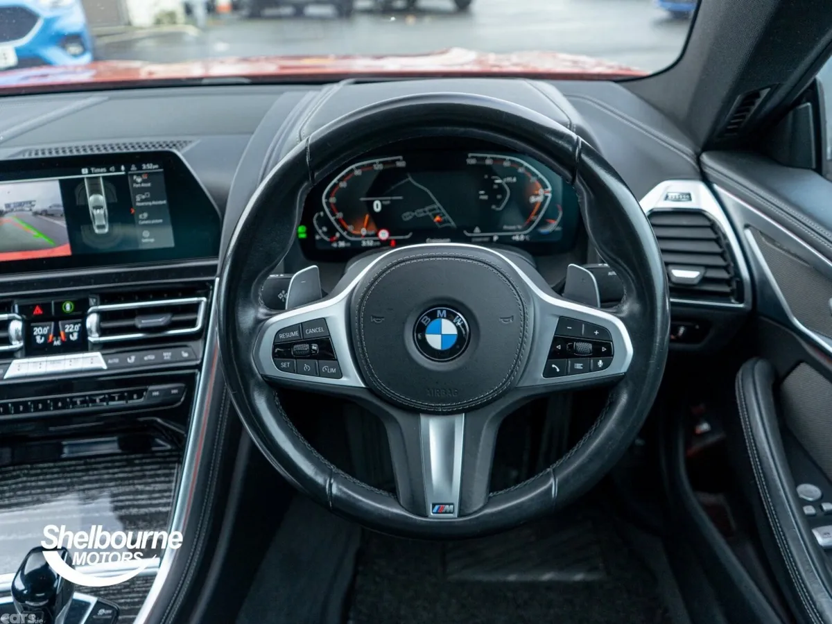 BMW 8-Series Coupe, Petrol, 2021, Orange