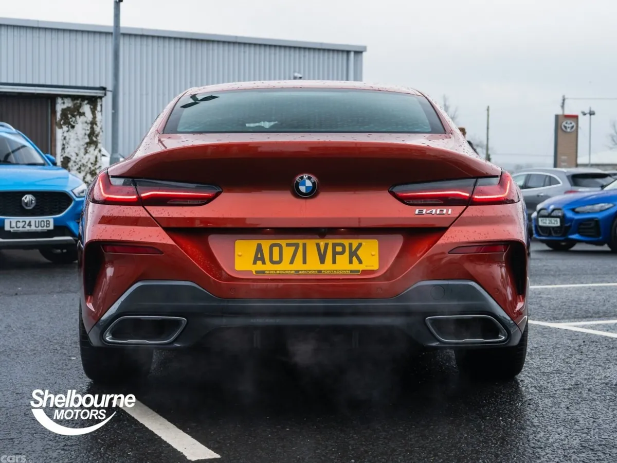 BMW 8-Series Coupe, Petrol, 2021, Orange